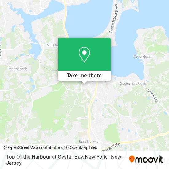 Mapa de Top Of the Harbour at Oyster Bay