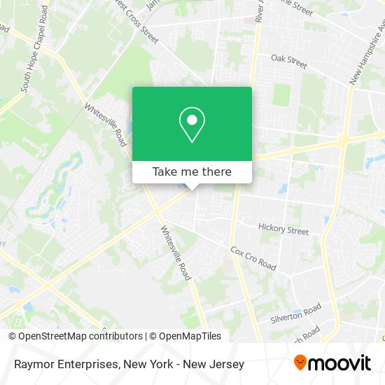 Raymor Enterprises map