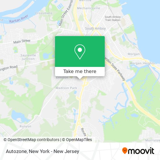 Autozone map