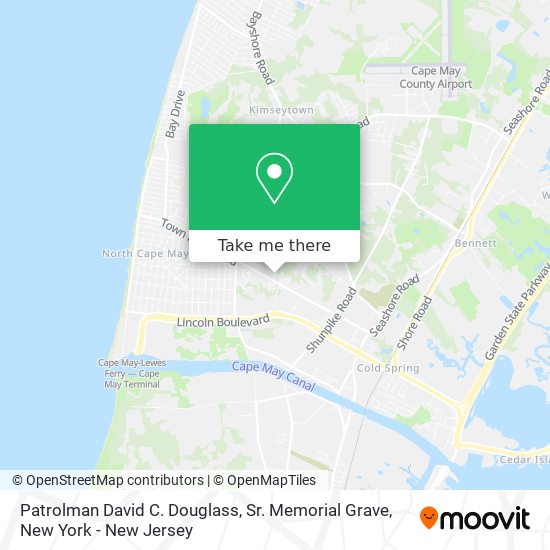 Mapa de Patrolman David C. Douglass, Sr. Memorial Grave