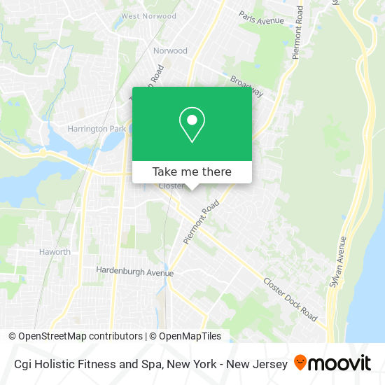 Cgi Holistic Fitness and Spa map