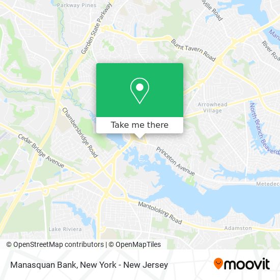 Manasquan Bank map