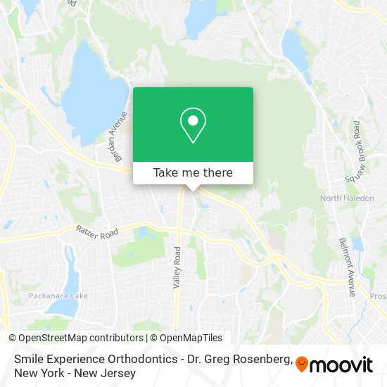 Smile Experience Orthodontics - Dr. Greg Rosenberg map