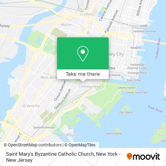 Mapa de Saint Mary's Byzantine Catholic Church