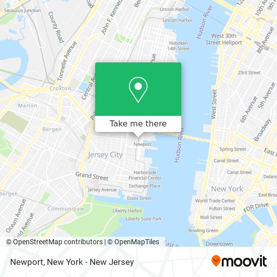 Mapa de Newport