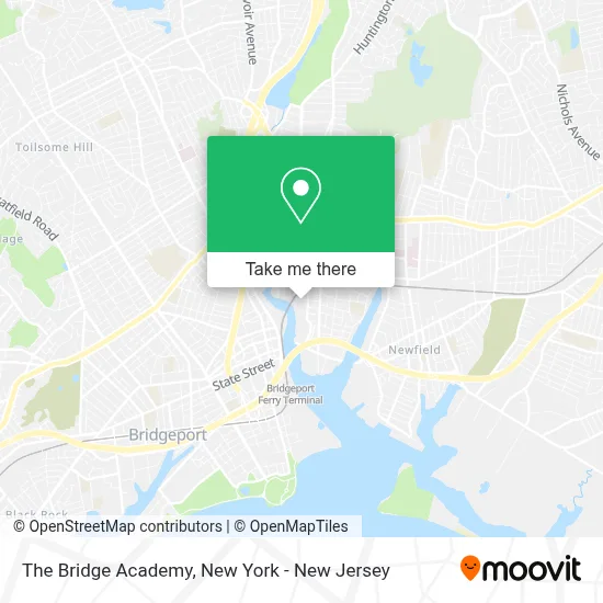 The Bridge Academy map