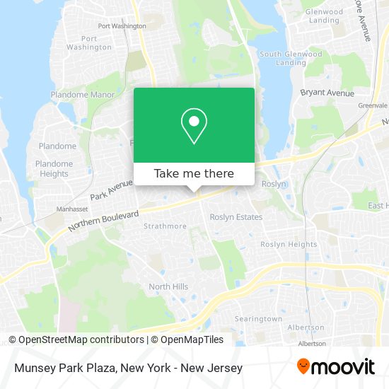 Munsey Park Plaza map