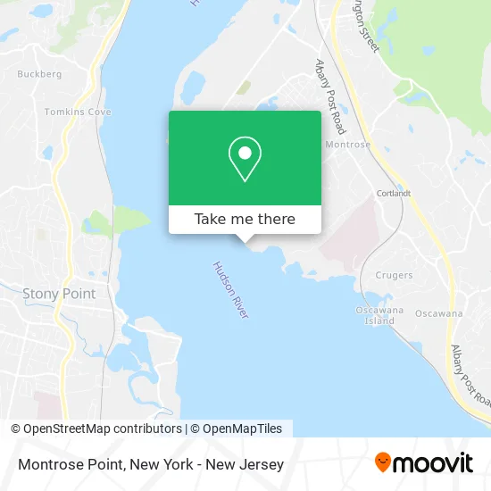 Montrose Point map