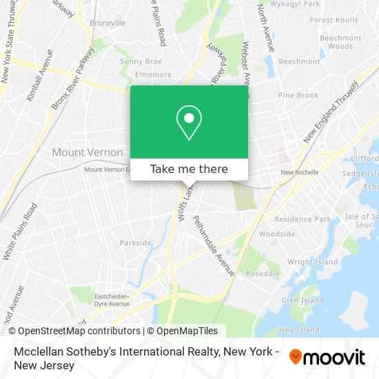 Mcclellan Sotheby's International Realty map