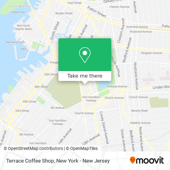 Terrace Coffee Shop map