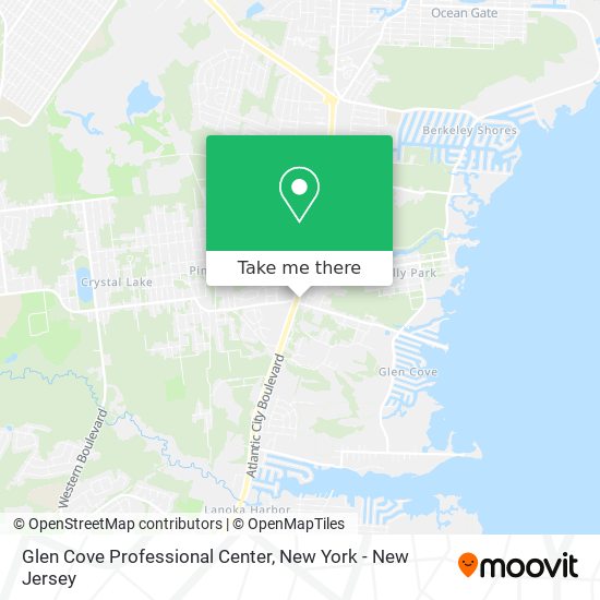 Glen Cove Professional Center map