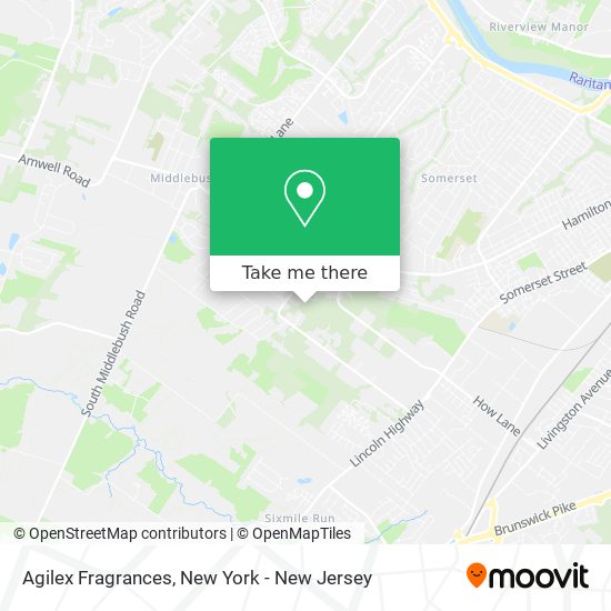 Mapa de Agilex Fragrances