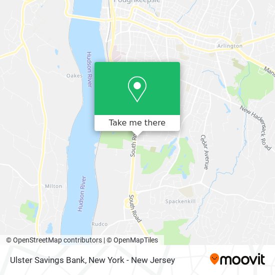 Ulster Savings Bank map