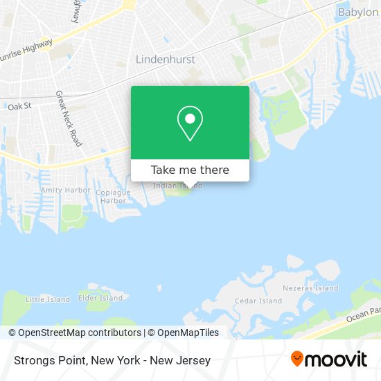 Strongs Point map