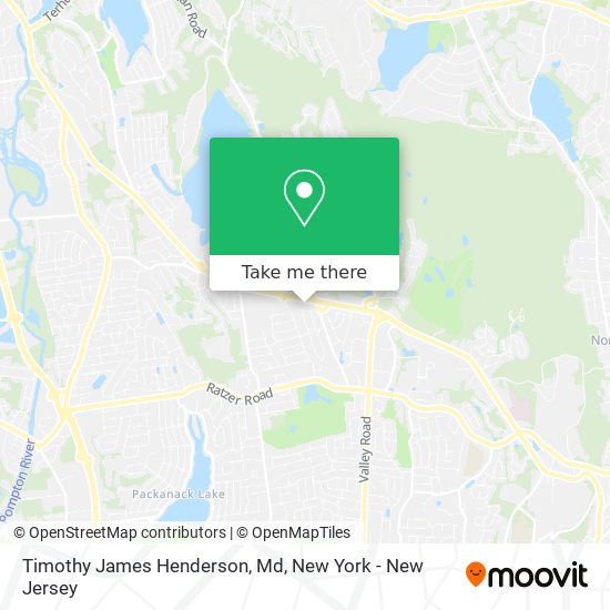 Timothy James Henderson, Md map