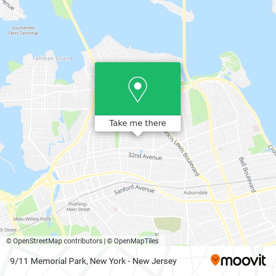 Mapa de 9/11 Memorial Park