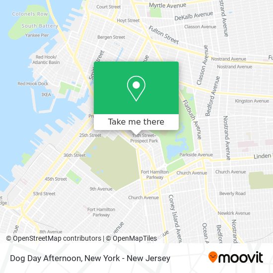 Dog Day Afternoon map