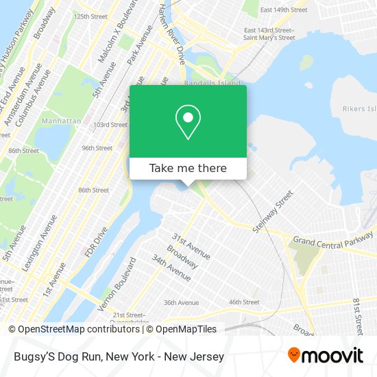 Bugsy’S Dog Run map