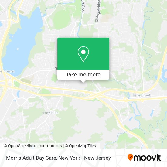 Morris Adult Day Care map
