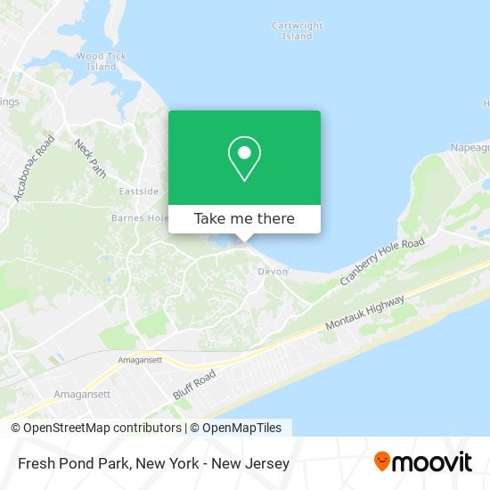 Mapa de Fresh Pond Park