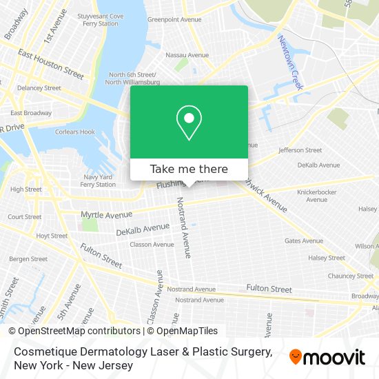 Cosmetique Dermatology Laser & Plastic Surgery map