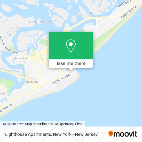 Lighthouse Apartments map