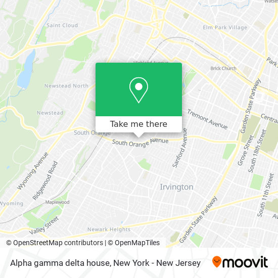 Alpha gamma delta house map
