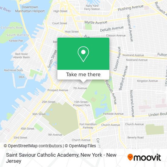 Mapa de Saint Saviour Catholic Academy