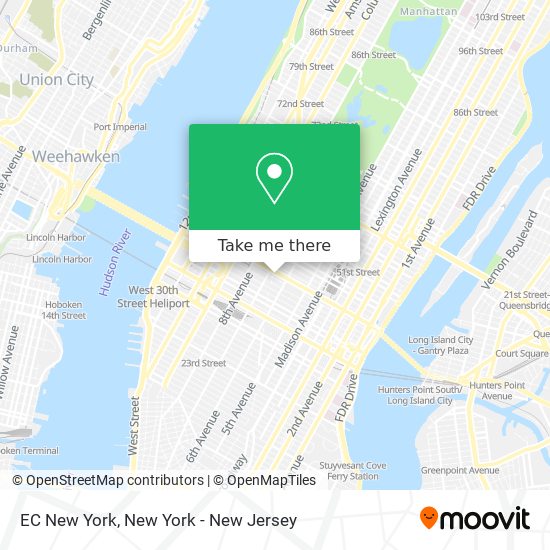Mapa de EC New York