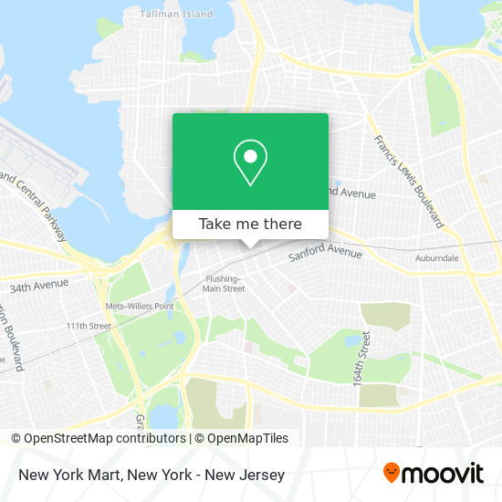 Mapa de New York Mart