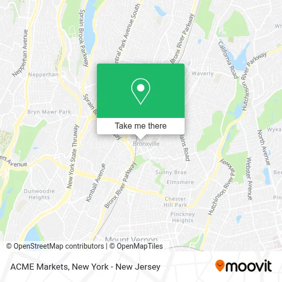 ACME Markets map