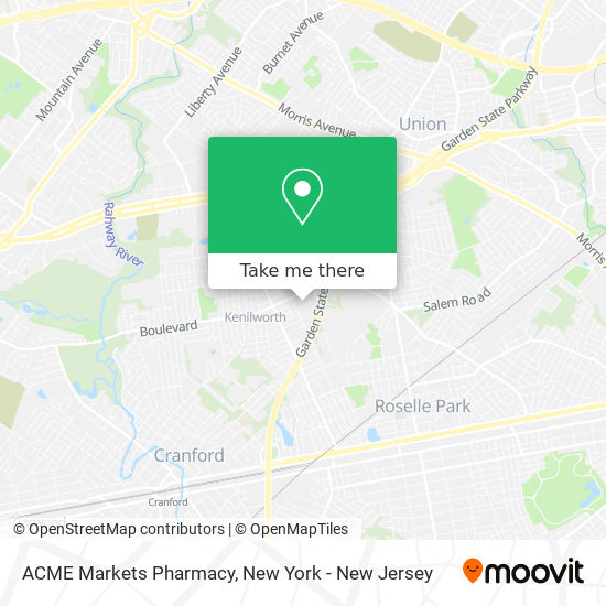 Mapa de ACME Markets Pharmacy