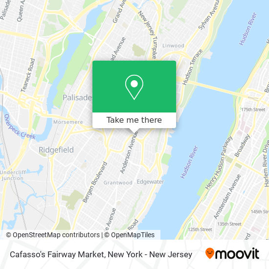 Cafasso's Fairway Market map