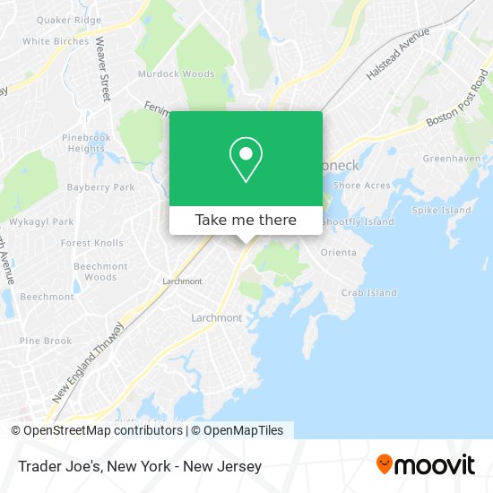 Mapa de Trader Joe's