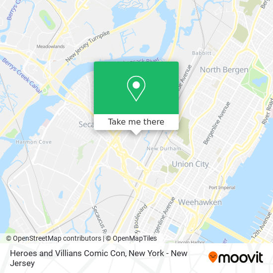Heroes and Villians Comic Con map