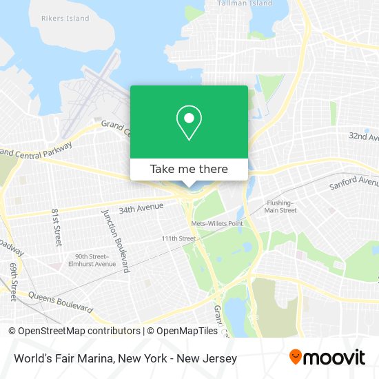 World's Fair Marina map