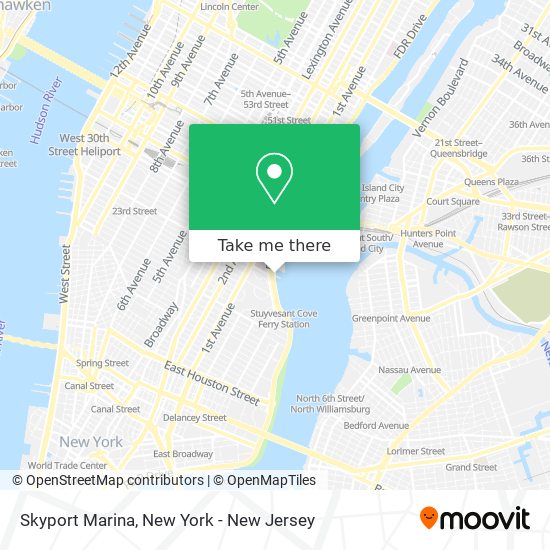 How to get to Skyport Marina in Manhattan by Bus, Subway or Train?