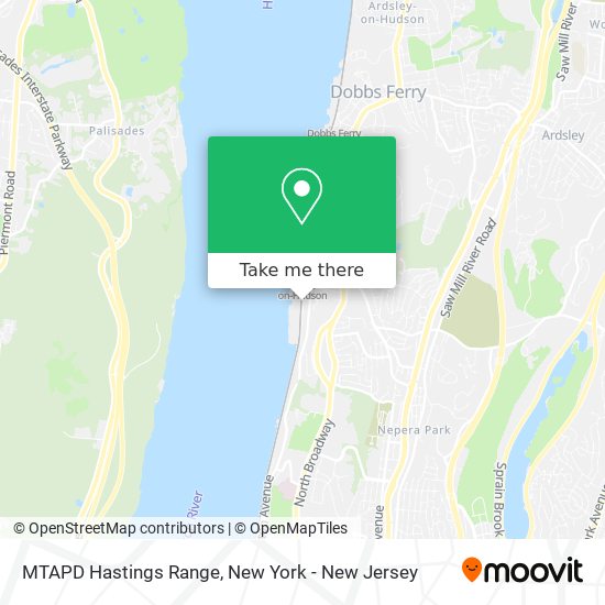 MTAPD Hastings Range map
