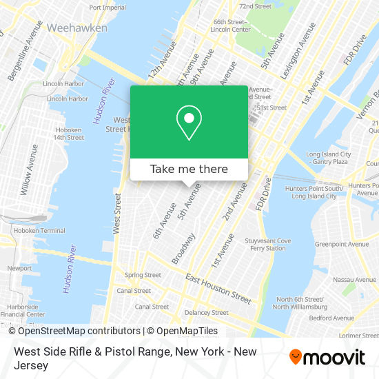 Mapa de West Side Rifle & Pistol Range