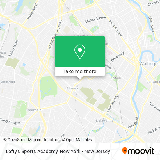 Mapa de Lefty's Sports Academy