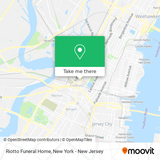 Mapa de Riotto Funeral Home