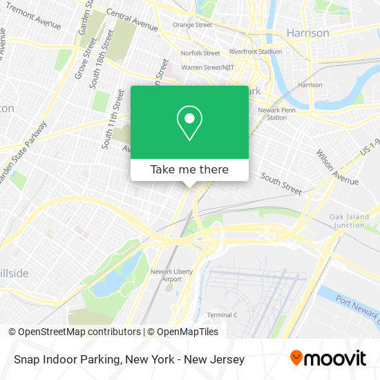 Mapa de Snap Indoor Parking