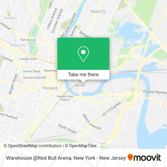 Warehouse @Red Bull Arena map