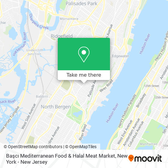 Başcı Mediterranean Food & Halal Meat Market map