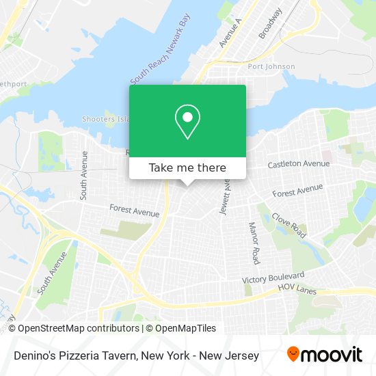 Mapa de Denino's Pizzeria Tavern