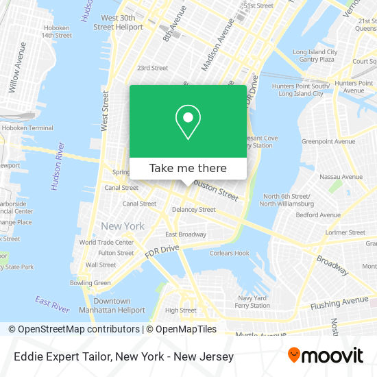 Eddie Expert Tailor map