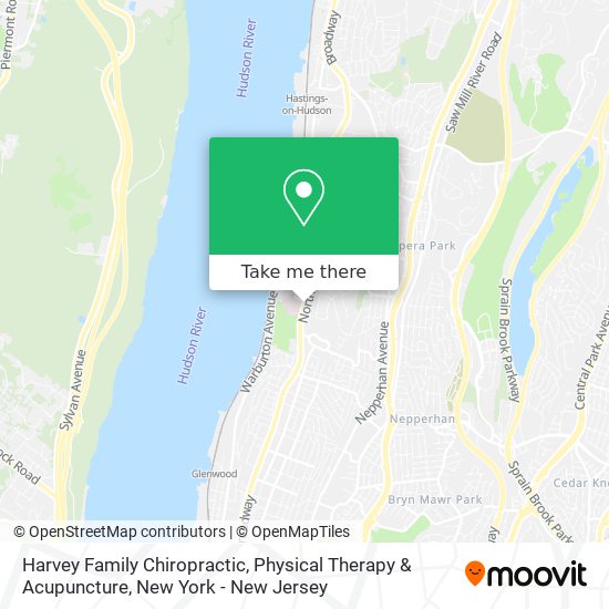 Harvey Family Chiropractic, Physical Therapy & Acupuncture map