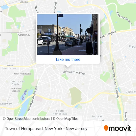 Town of Hempstead map
