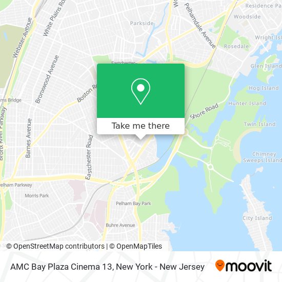 AMC Bay Plaza Cinema 13 map