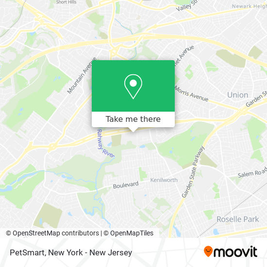 PetSmart map